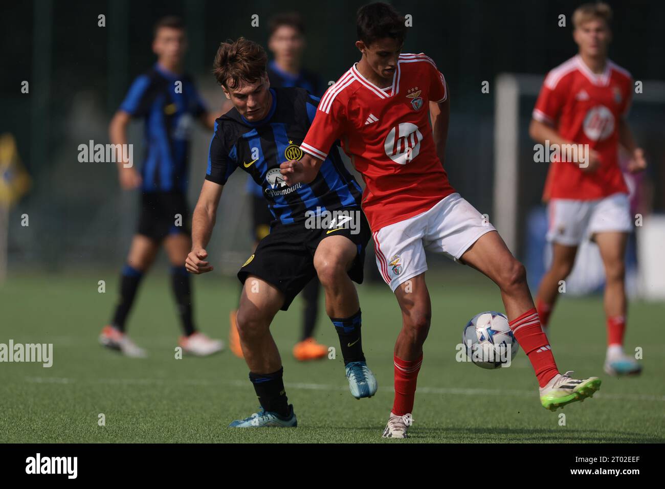 Milan, Italy. 3rd Oct, 2023. during the UEFA Youth League match at Giacinto Facchetti Youth Development Centre, Milan. Picture credit should read: Jonathan Moscrop/Sportimage Credit: Sportimage Ltd/Alamy Live News Stock Photo