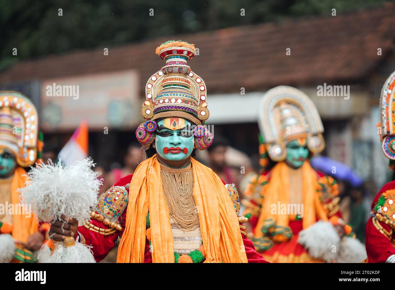 Athachamayam in Piravom Kerala, India Stock Photo