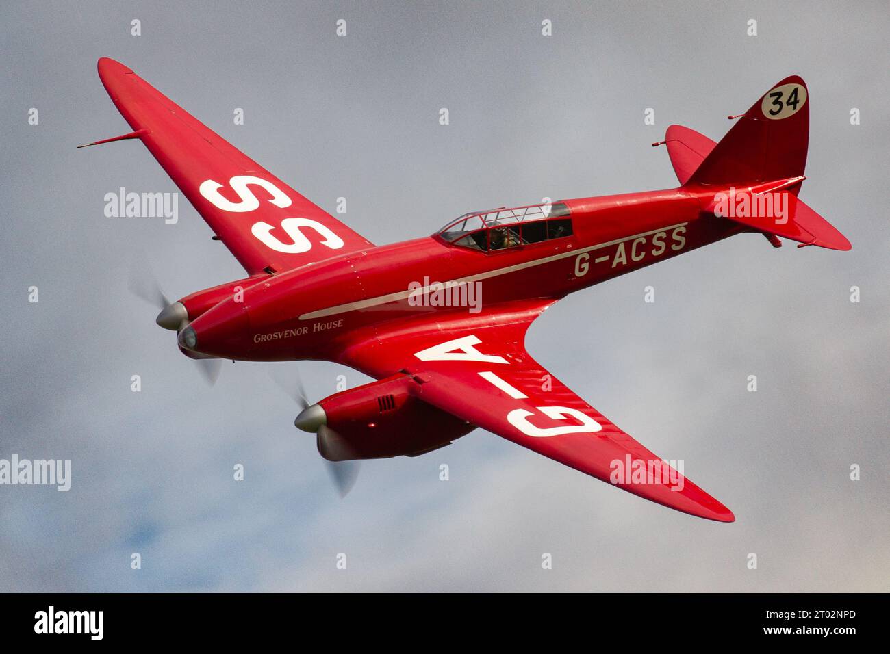 De Havilland DH.88 Comet - Grosvenor House at the Shuttleworth ...