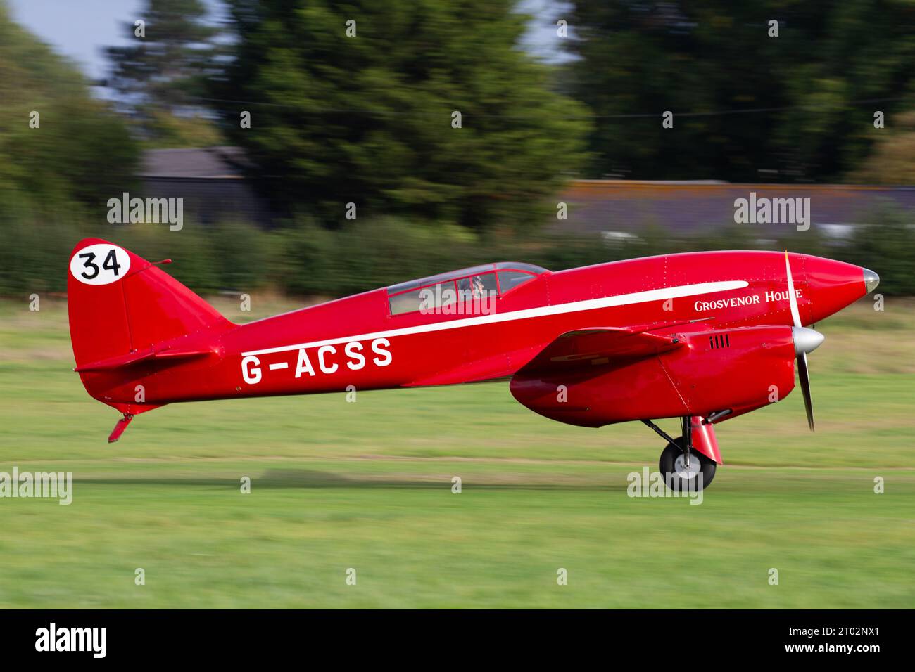De Havilland DH.88 Comet Grosvenor House at the Shuttleworth
