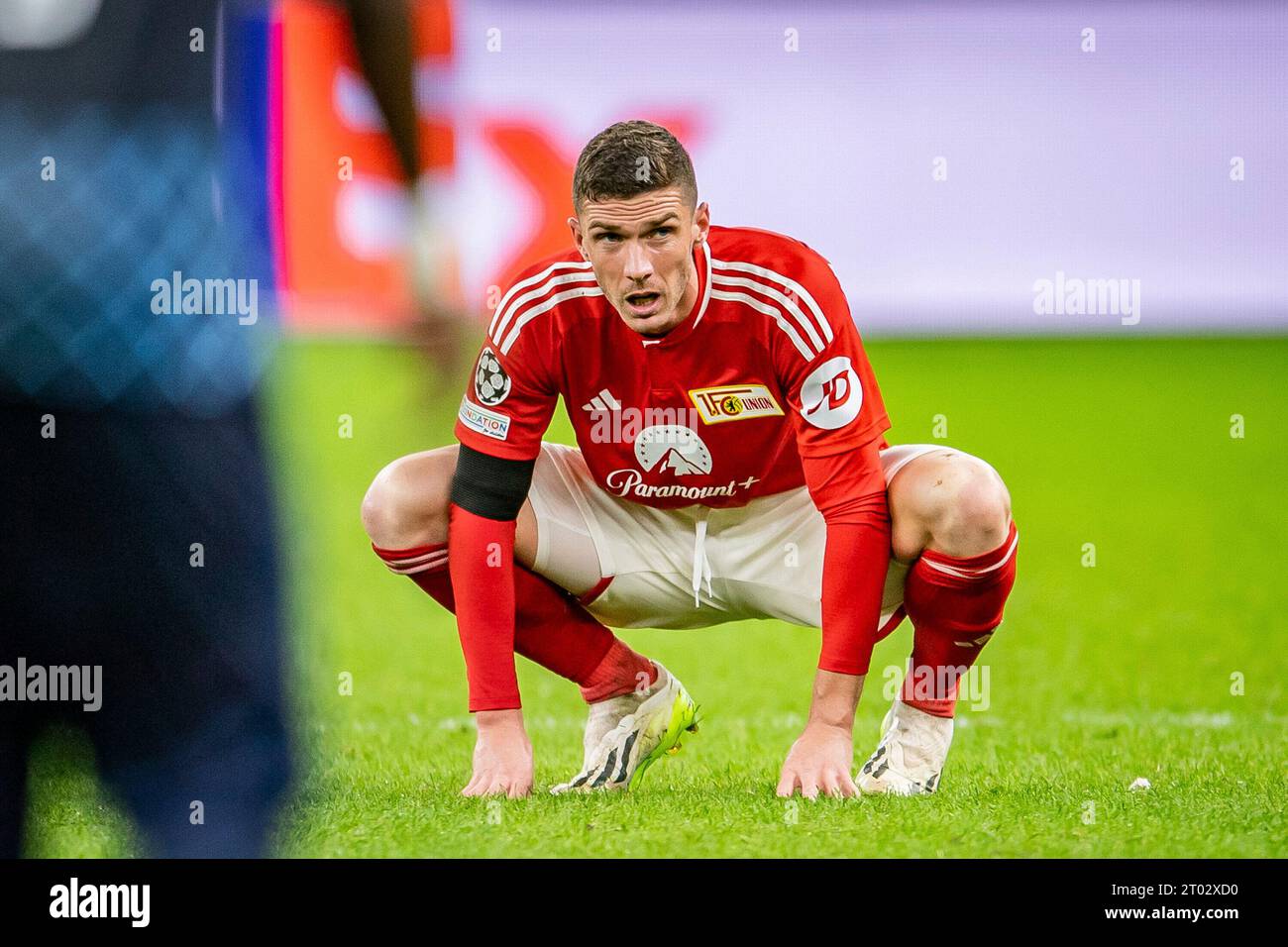 Robin Gosens (1. FC Union Berlin, 6) frustriert UEFA Champions Leaguel