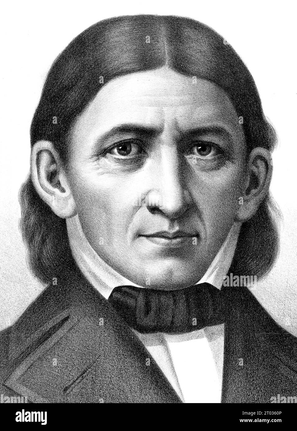 Friedrich Fröbel, Friedrich Wilhelm August Fröbel or Froebel (1782 – 1852) German teacher Stock Photo