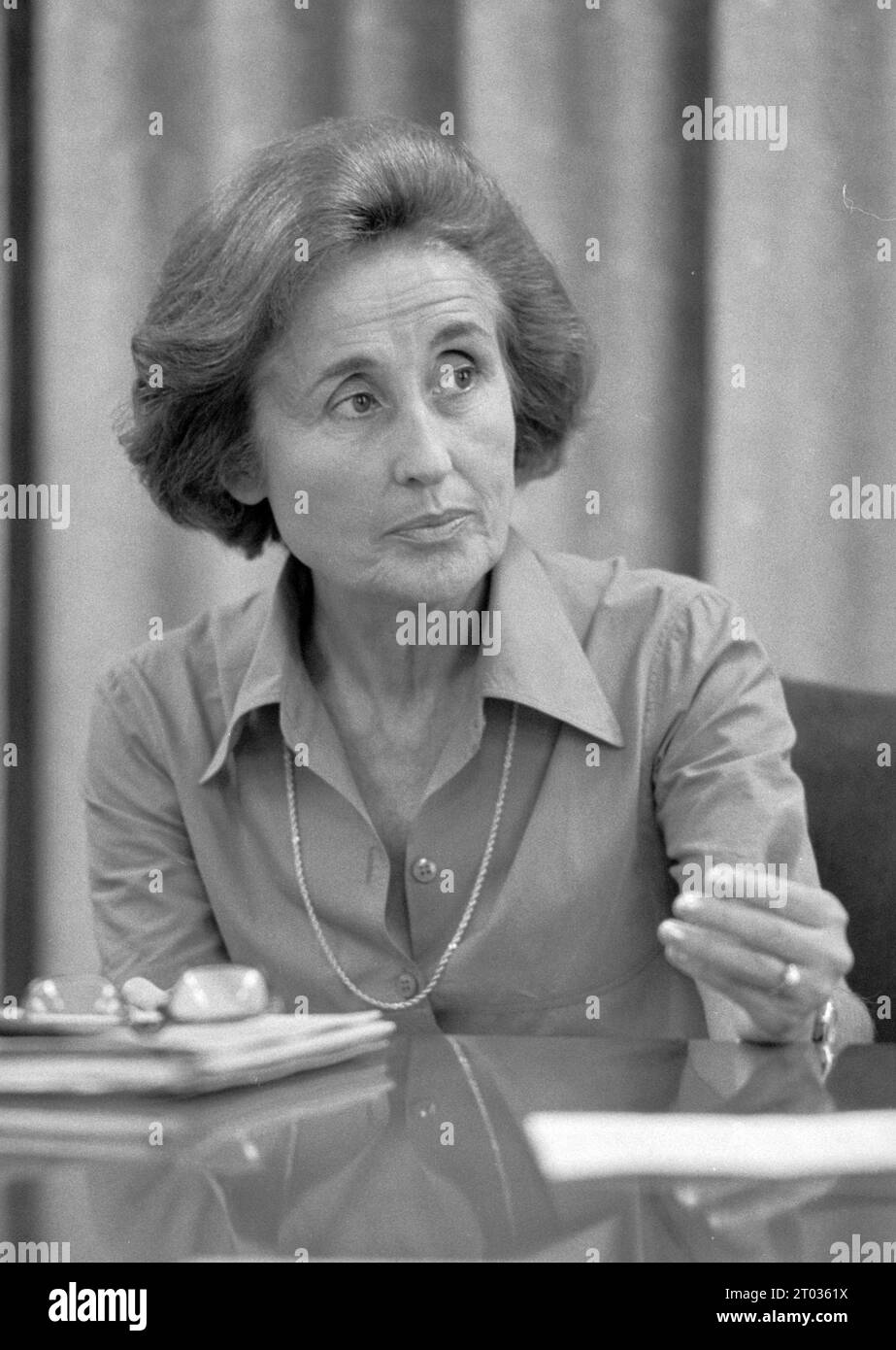 Secretary of Commerce, Juanita Kreps in 1977, USA Stock Photo