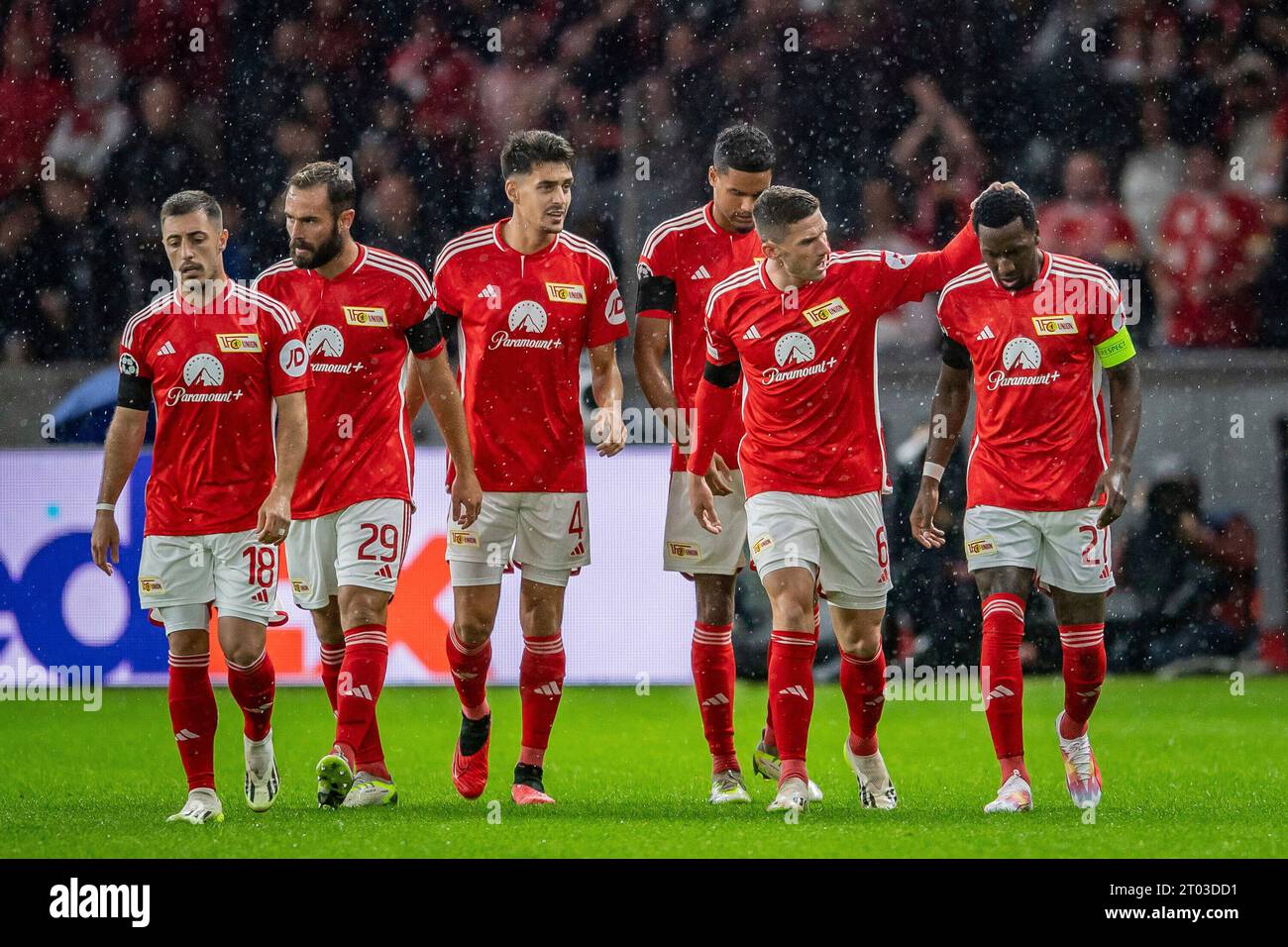 Jubel zum 10 durch Robin Gosens (1. FC Union Berlin, 6) die spaeter