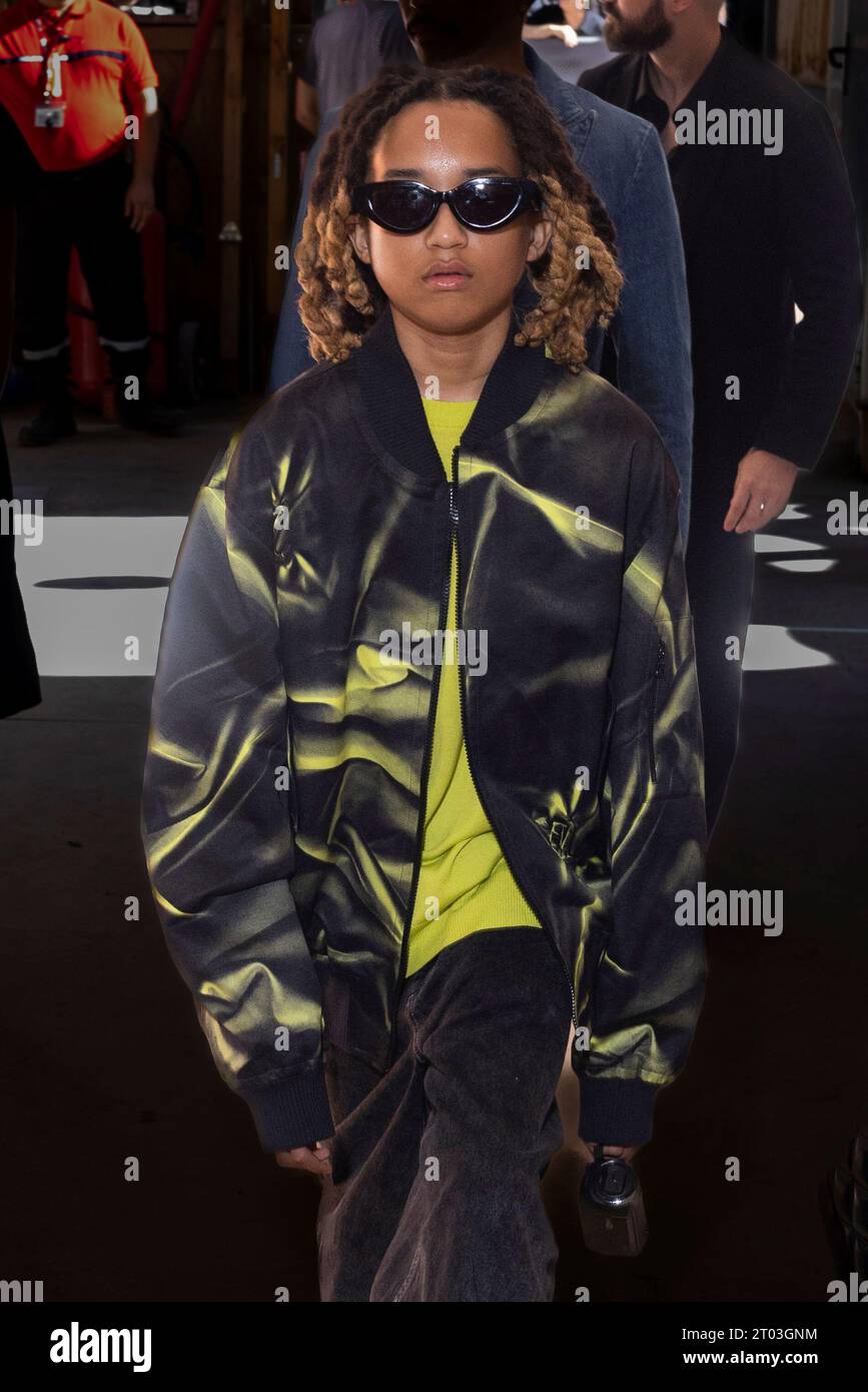 Rocket Ayer Williams attends the Louis Vuitton Spring/Summer 2024