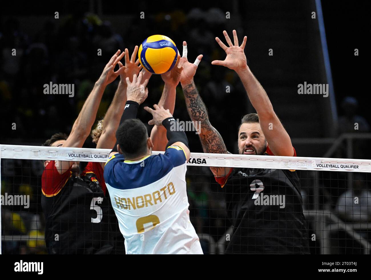 Rio De Janeiro, Brazil. 03rd Oct, 2023. FIVB Road To Paris Volleyball