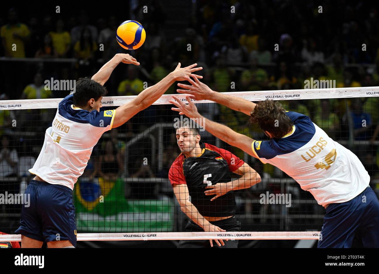 Rio De Janeiro, Brazil. 03rd Oct, 2023. FIVB Road To Paris Volleyball