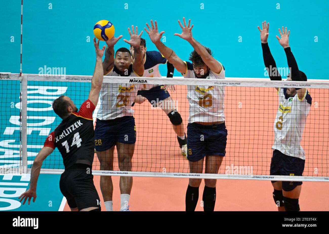 Rio De Janeiro, Brazil. 03 Oct, 2023. FIVB Road To Paris Volleyball