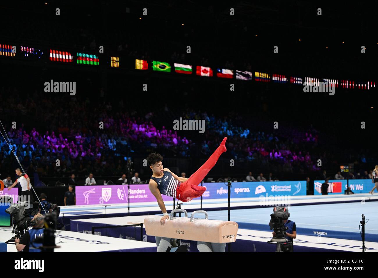 Yul Moldauer (USA), October 3, 2023 Artistic Gymnastics The 2023