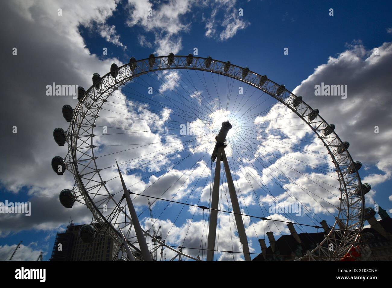 London Eye Stock Photo