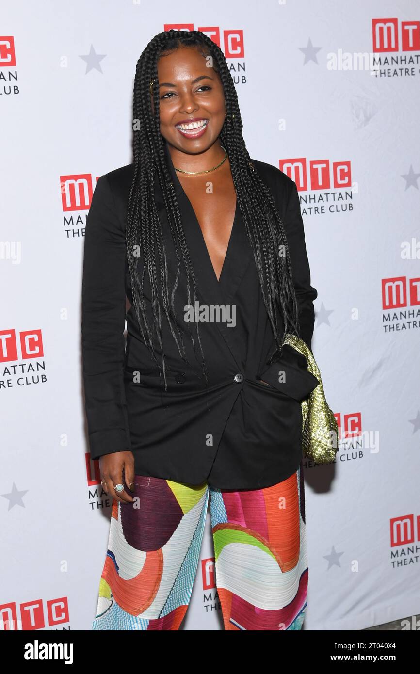 New York, USA. 03rd Oct, 2023. Adrienne Warren attending "Jaja's