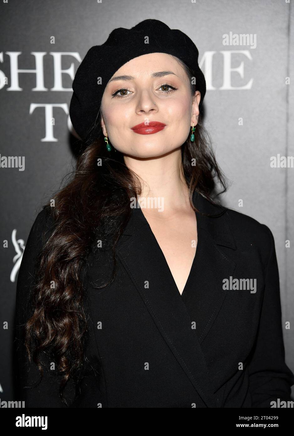 Olivia Dei Cicchi attends a special screening of She Came to Me at  Metrograph on Tuesday, Oct. 3, 2023, in New York. (Photo by Evan  AgostiniInvisionAP Stock Photo - Alamy