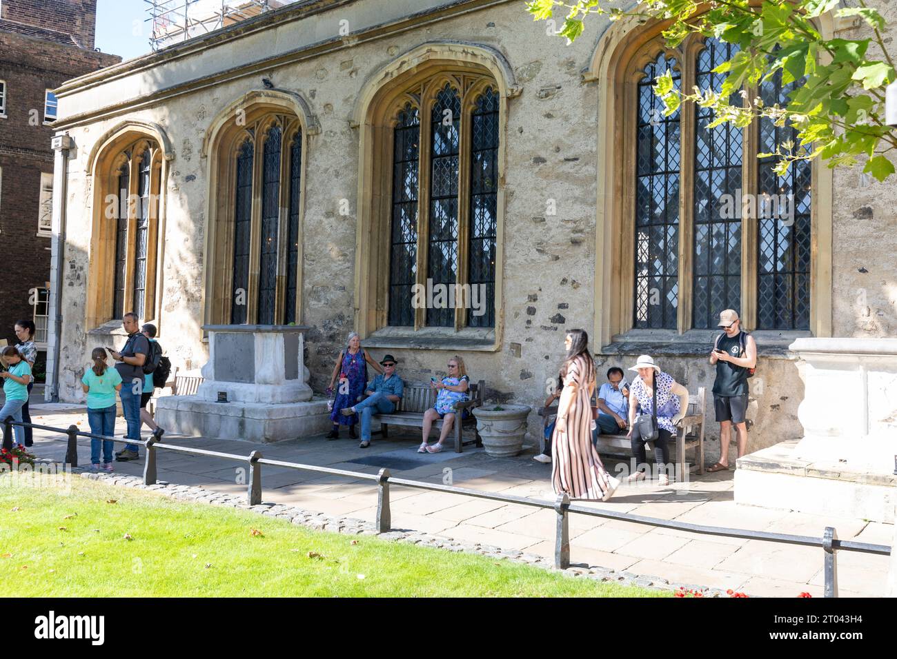 Chapel Royal St Peter and Vincula, Tower of London unesco world heritage site,London,England,UK,september 2023 Stock Photo