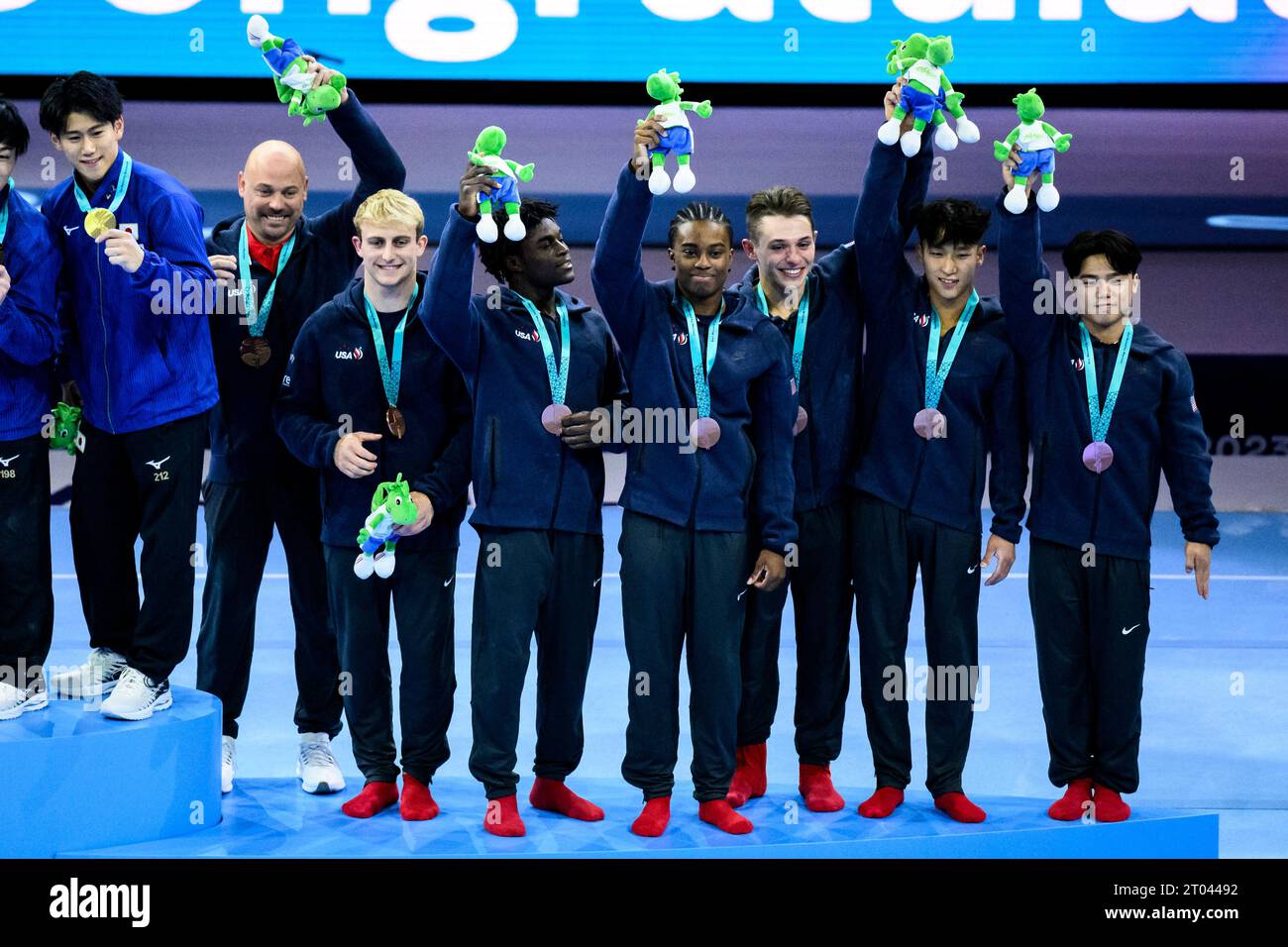 Antwerpen, Belgium. 03rd Oct, 2023. Gymnastics World Championship 2023