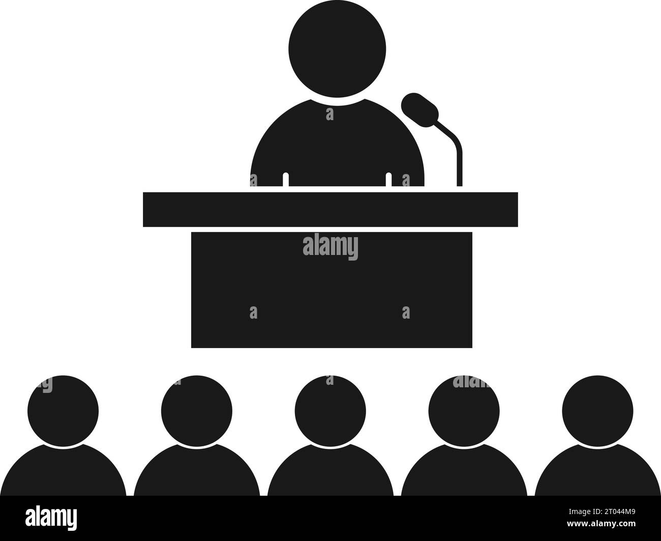 Public speaker icon vector design illustration Stock Vector Image & Art ...