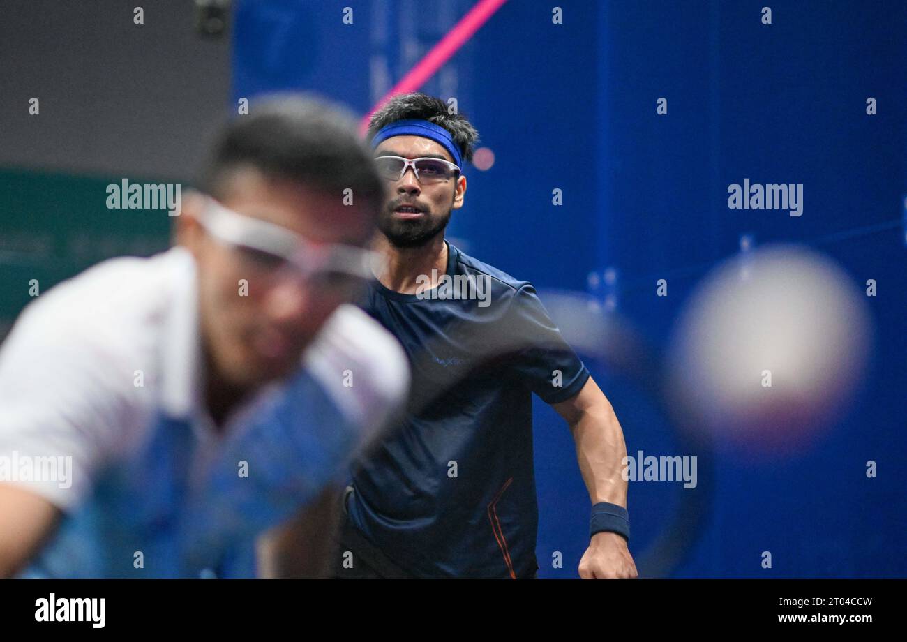 Hangzhou, China's Zhejiang Province. 4th Oct, 2023. Mohammad Syafiq Bin