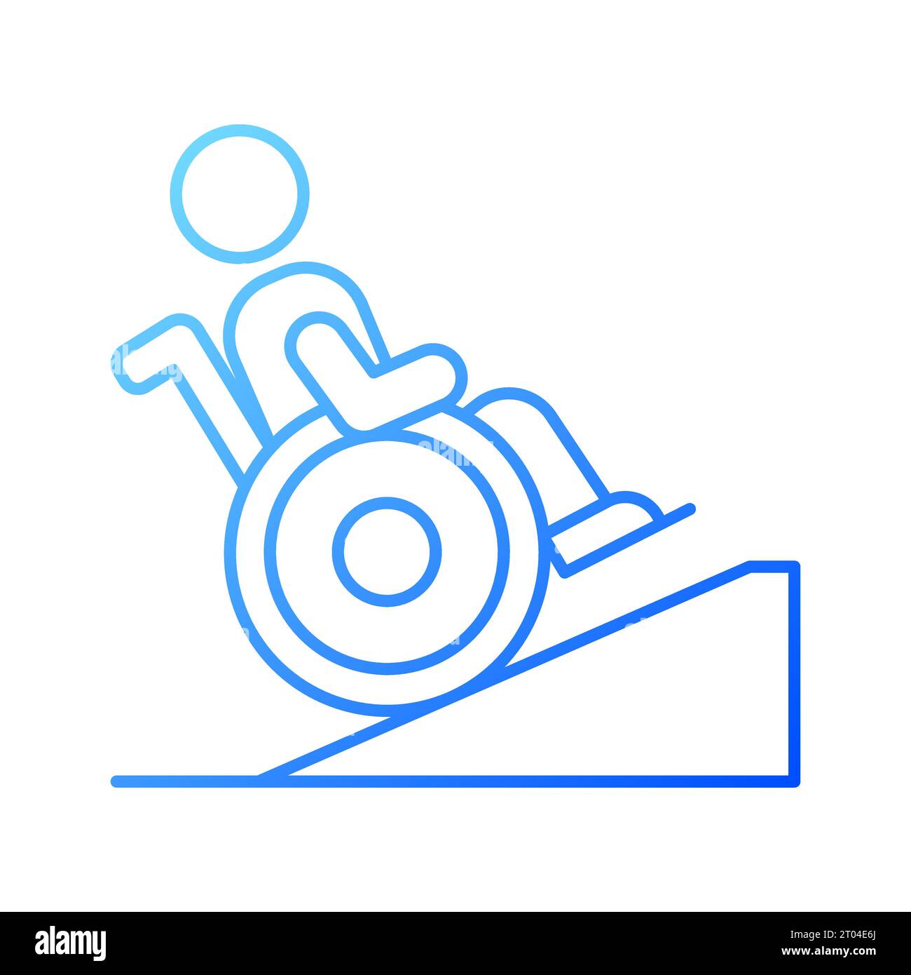 Wheelchair ramp hospital Stock Vector Images Alamy