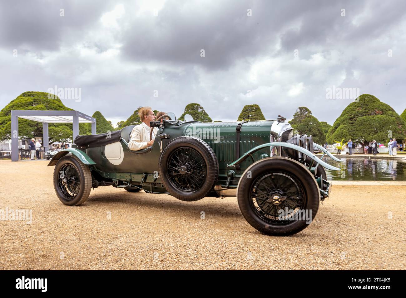 1928 Bentley 4.5 Litre, Le Mans entry car, Concours of Elegance 2023, Hampton Court Palace, London, UK Stock Photo