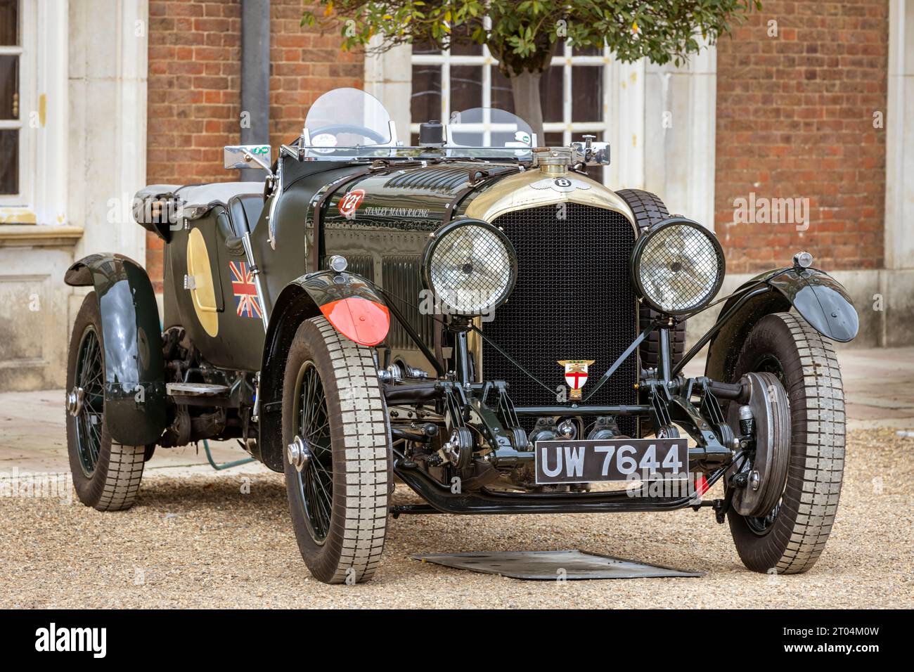 1929 4.5 Litre Le Mans Vanden Plas Stanley Mann Bentley, Concours of Elegance 2023, Hampton Court Palace, London, Uk Stock Photo