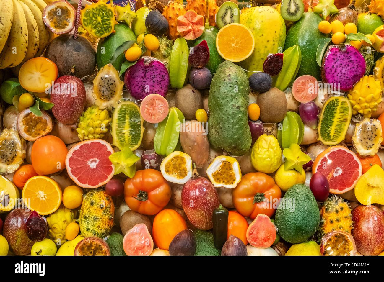 Exotic tropical fruits hi-res stock photography and images - Alamy