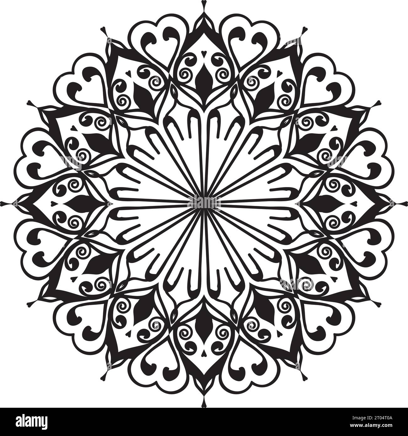 abstract luxury new hand drawn luxury mandala art style with creative ...