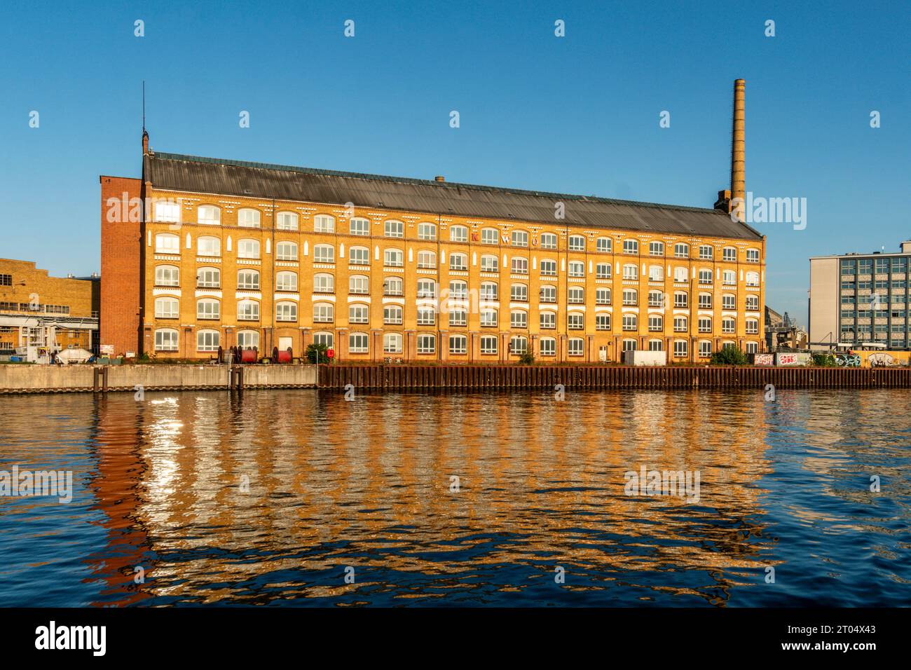 KWO, Kabelwerk Oberspree, historisches Industriequartier, Oberschoeneweide, Berlin, Deutschland Stock Photo