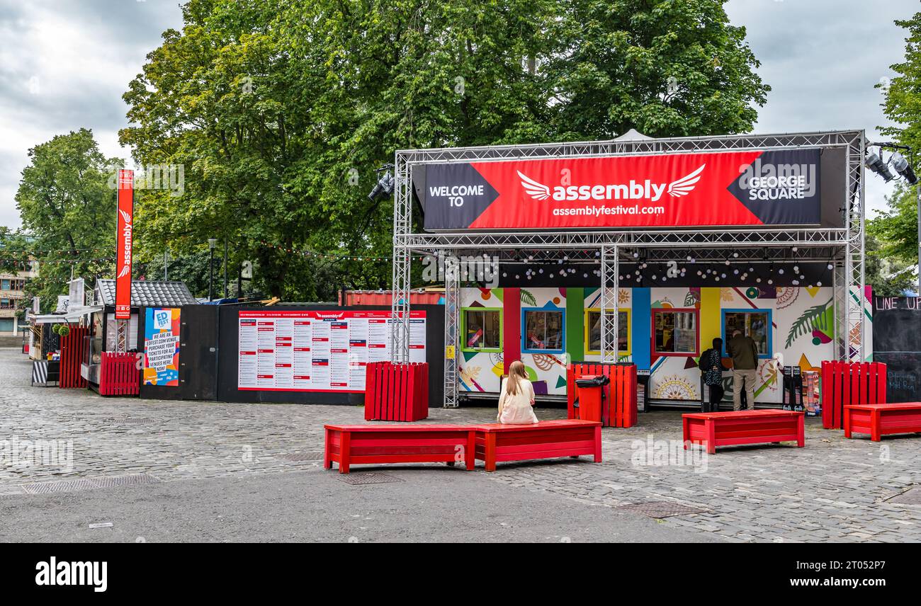 Assembly at Square box office during Edinburgh Festival Fringe