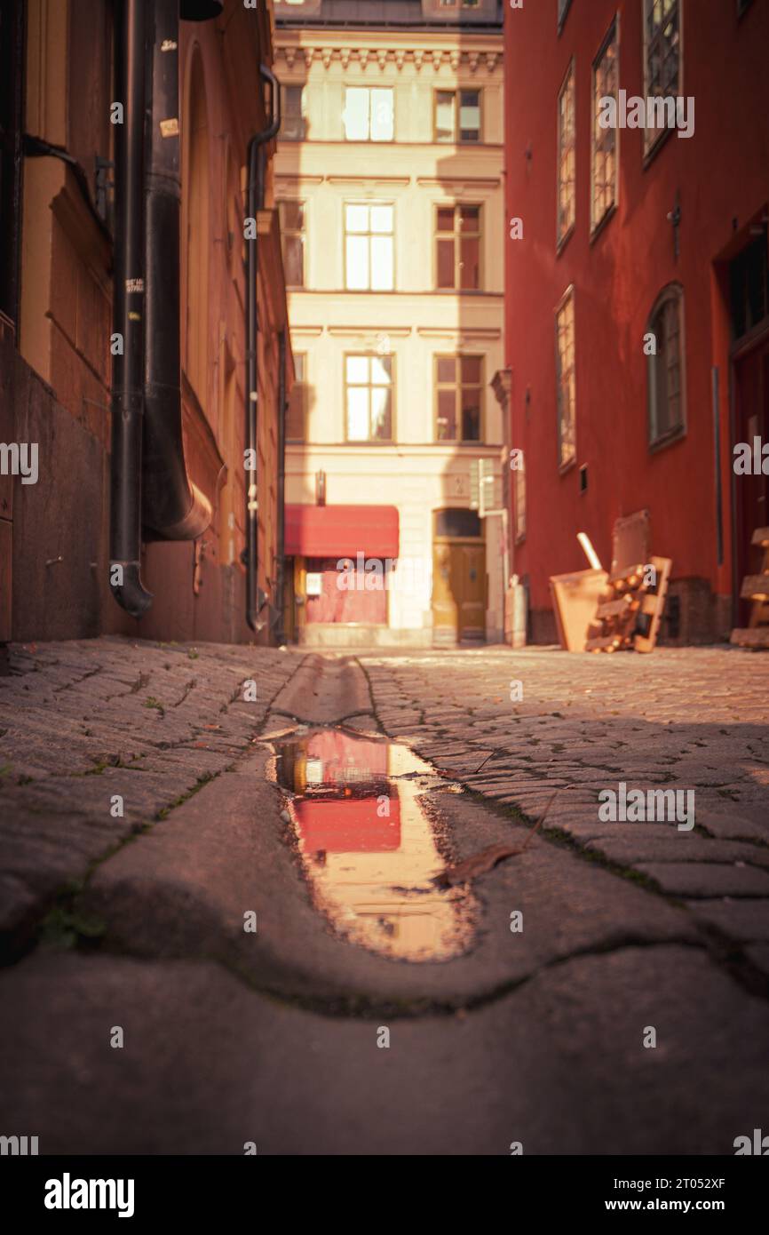 Empty alley stockholm hi-res stock photography and images - Alamy