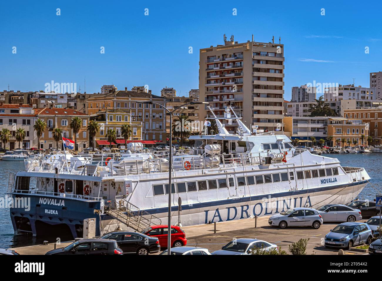 CROATIA : ZADAR - PORT JAZINE Stock Photo - Alamy