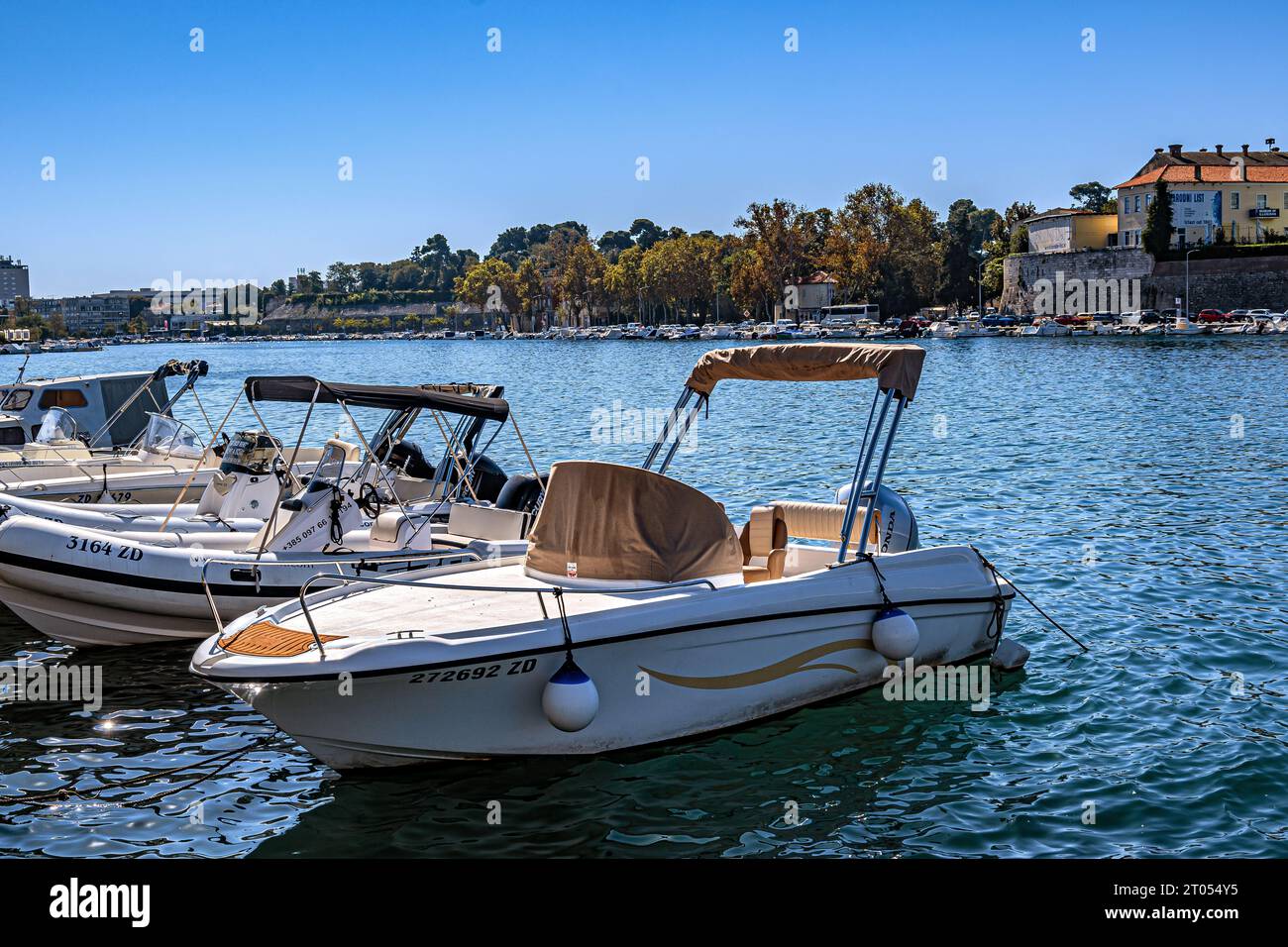 CROATIA : ZADAR - PORT JAZINE Stock Photo - Alamy
