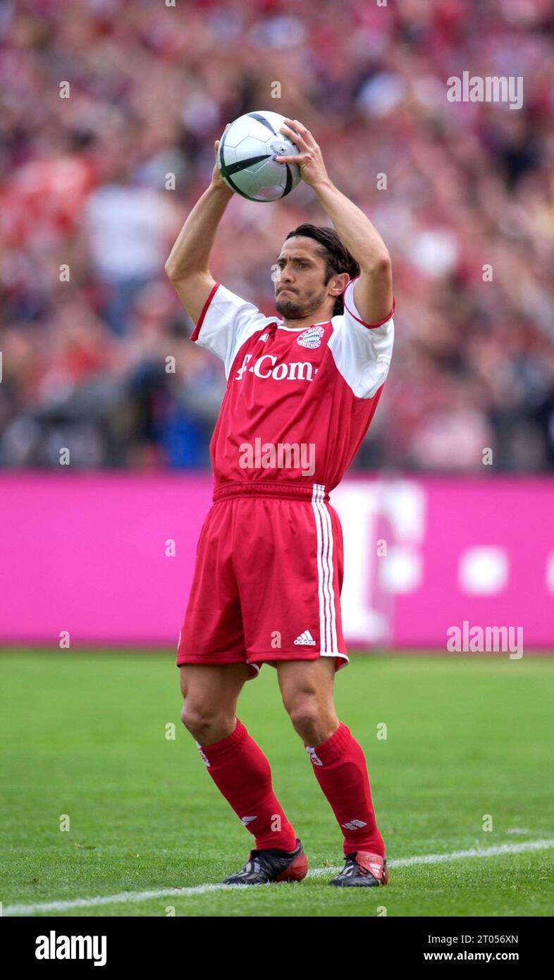 Bixente Lizarazu FC bayern München Autogramm Karte original