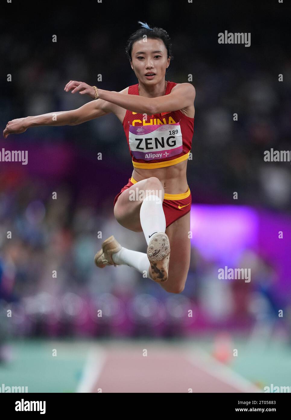Zeng Rui Hangzhou, China's Zhejiang Province. 4th Oct, 2023. Zeng Rui of China ...