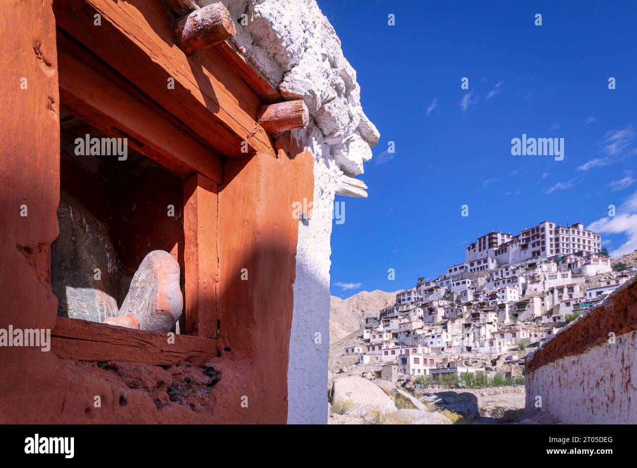 Chemrey Gompa (Monastery), Ladakh, India Stock Photo