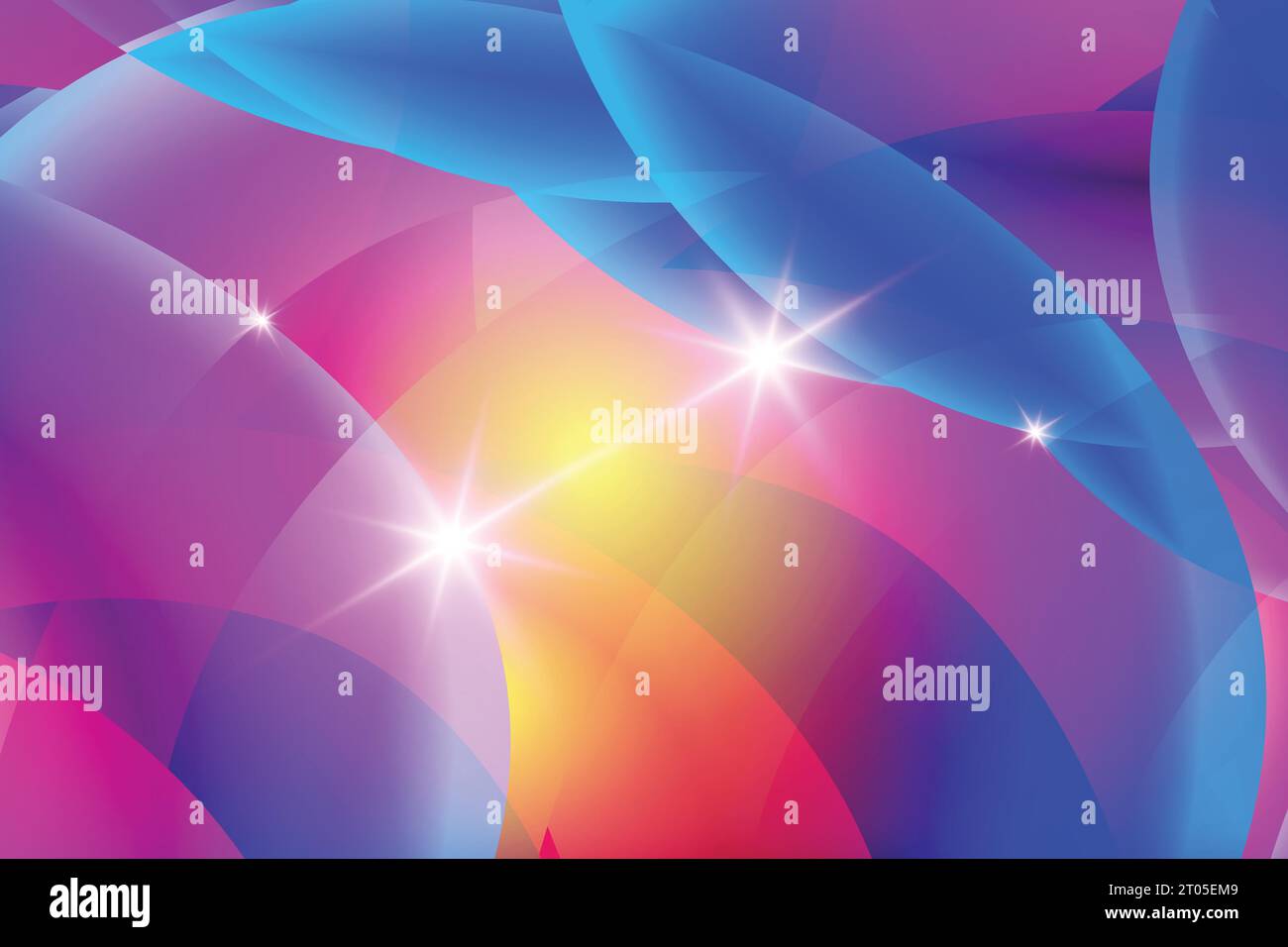 vertical horizontal modern neon 3d gradient color abstract art wavy ...