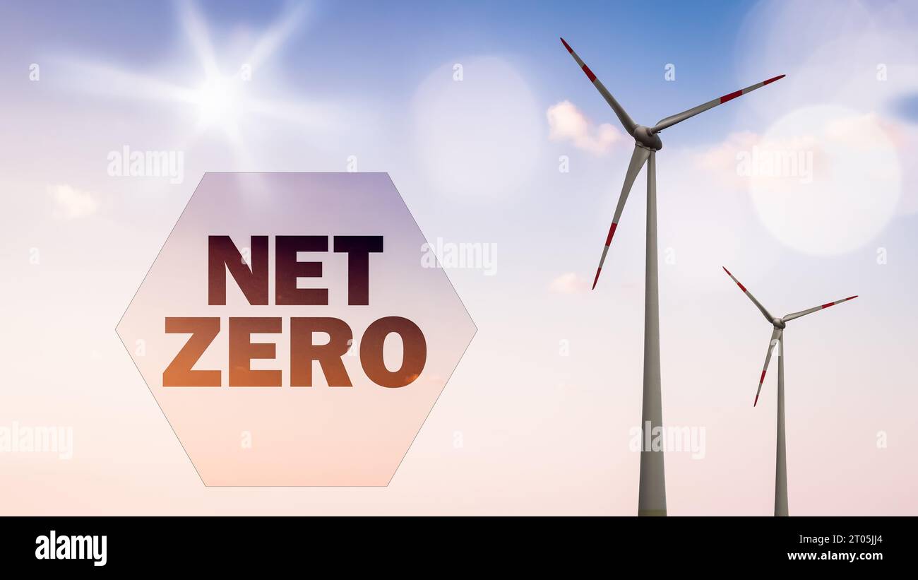 Carbon neutral concept for net zero greenhouse gas emission Stock Photo ...