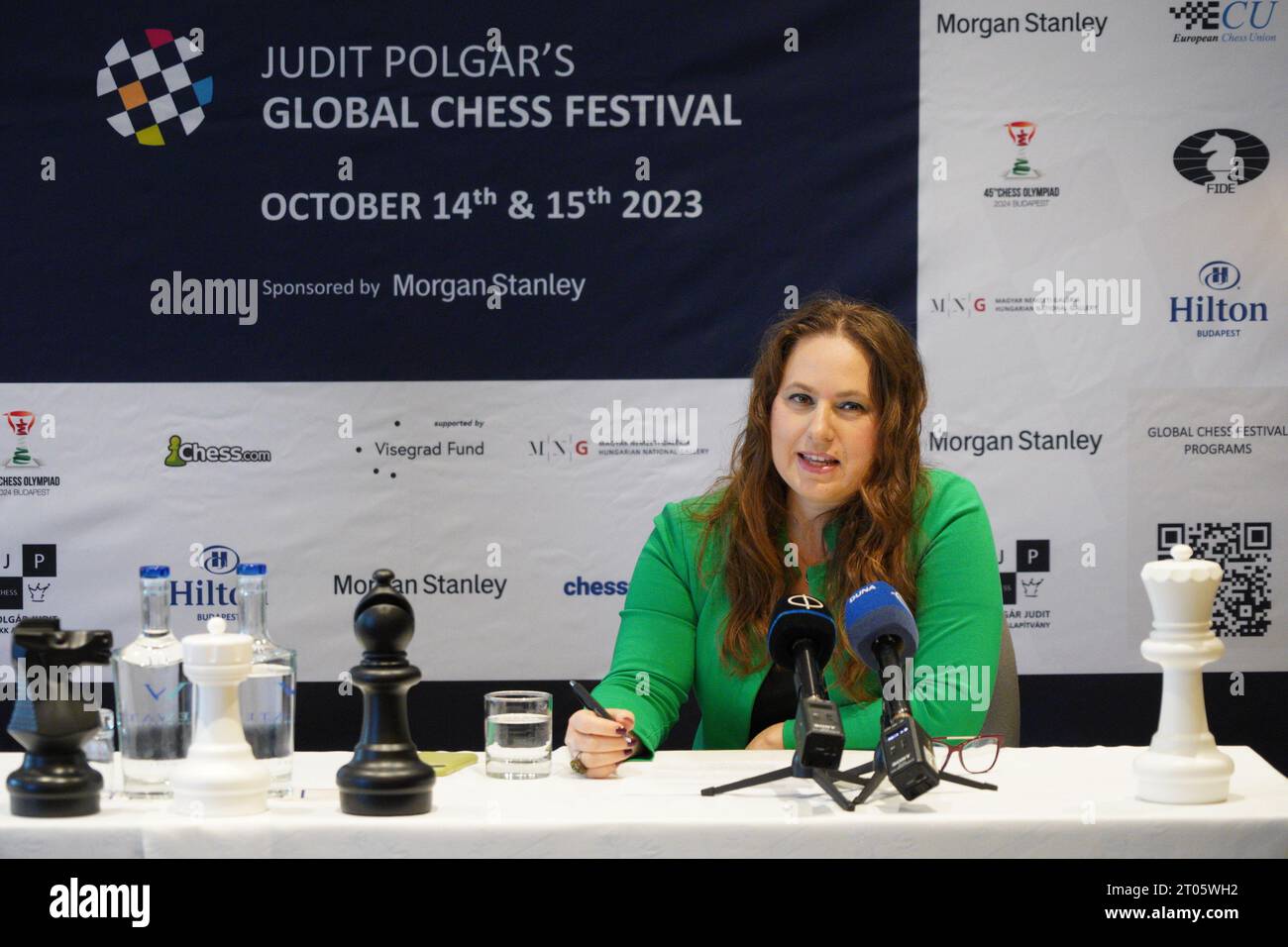 Hungarian Chess Grandmaster, Judit Polgar Editorial Image - Image of chess,  white: 12001625