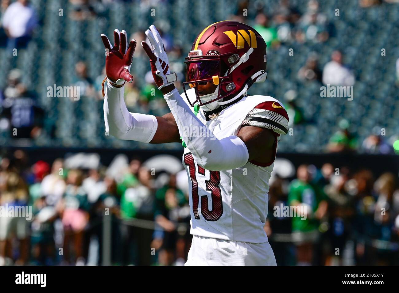 October 1, 2023: Washington Commanders Cornerback Emmanuel Forbes (13 ...