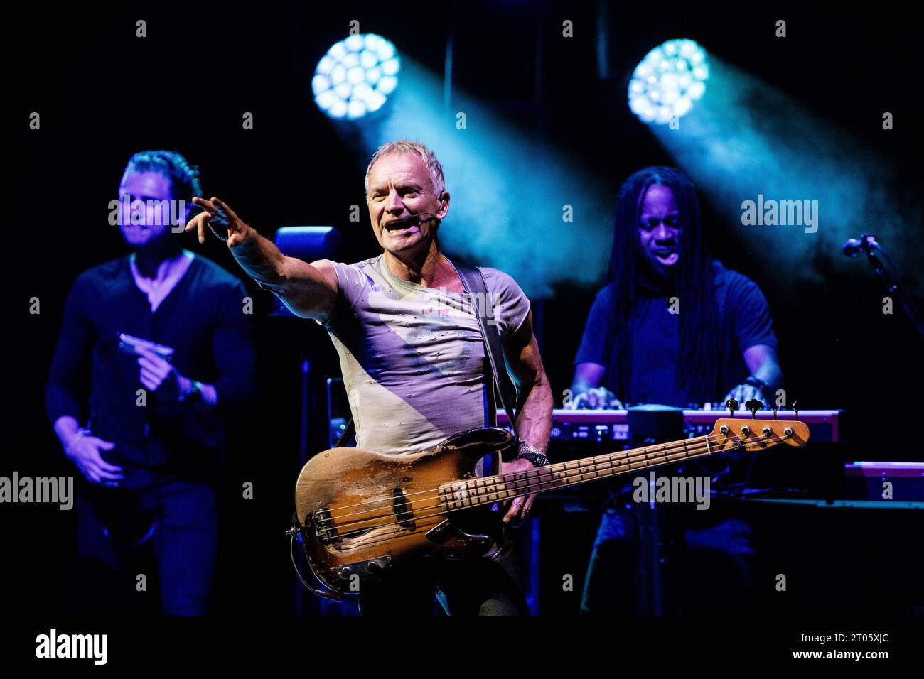 Sting performs at The Toyota Pavilion at Concord on October 2, 2023 in
