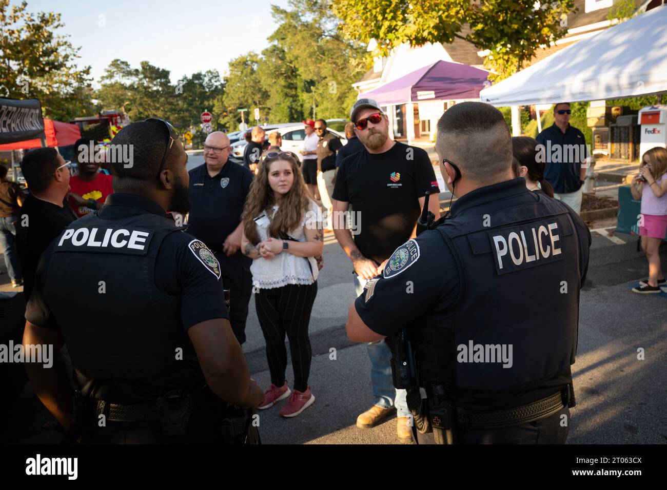Powder Springs, Georgia, USA. 3rd Oct, 2023. Powder Springs Police ...