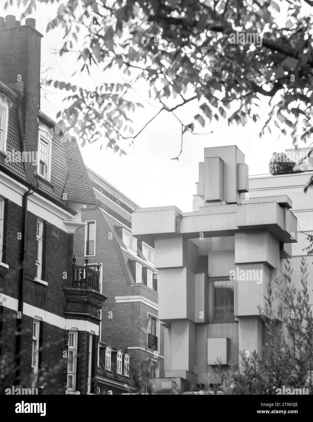 Antony Gormley sculpture at the Beaumont Hotel, in Mayfair, London
