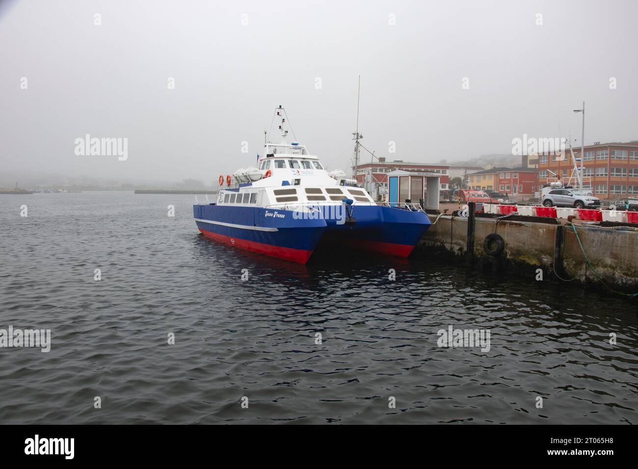 Miquelon ferry in St. Pierre, France Stock Photo Alamy