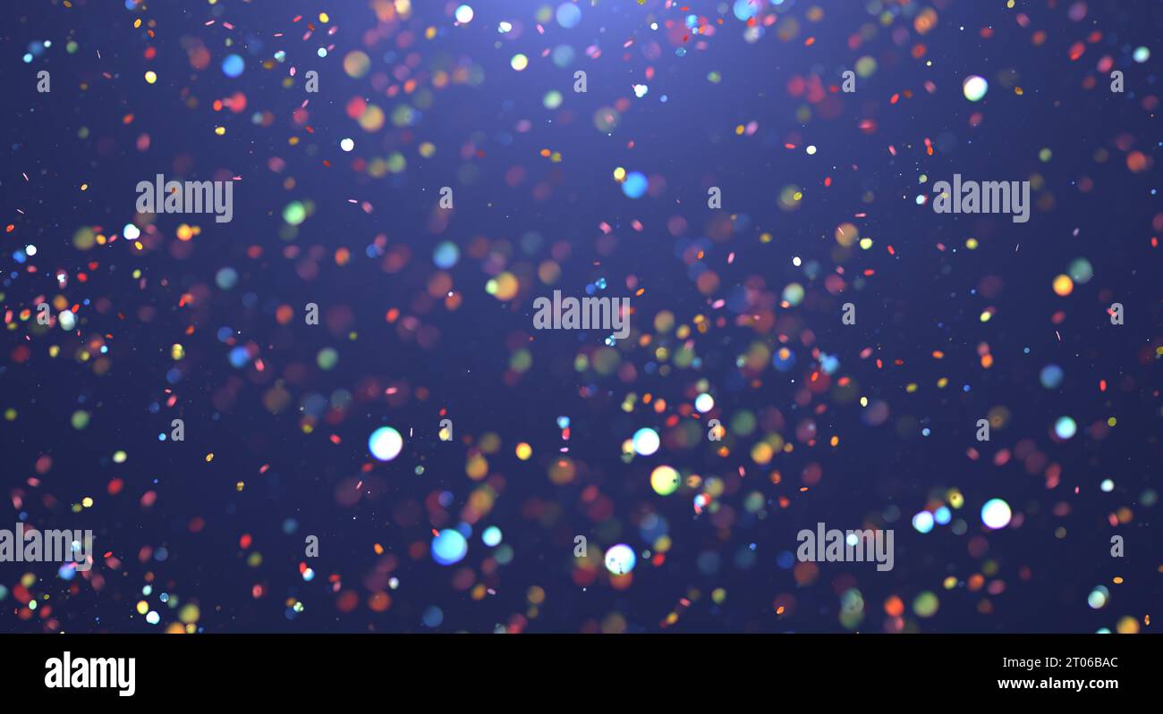 Abstract background flying glowing particles hi-res stock photography ...
