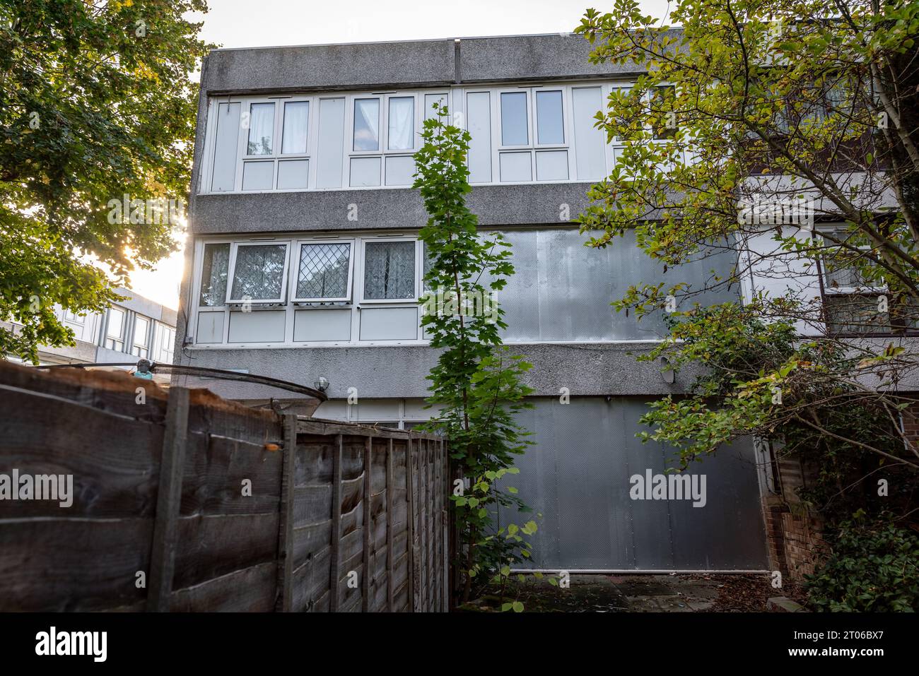 London, UK. 3rd October 2023. Lesnes Estate in Bexley, South Thamesmead