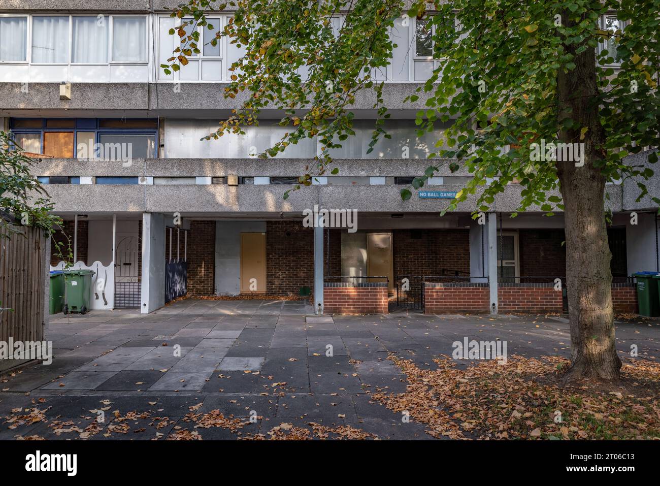 London, UK. 3rd October 2023. Lesnes Estate in Bexley, South Thamesmead