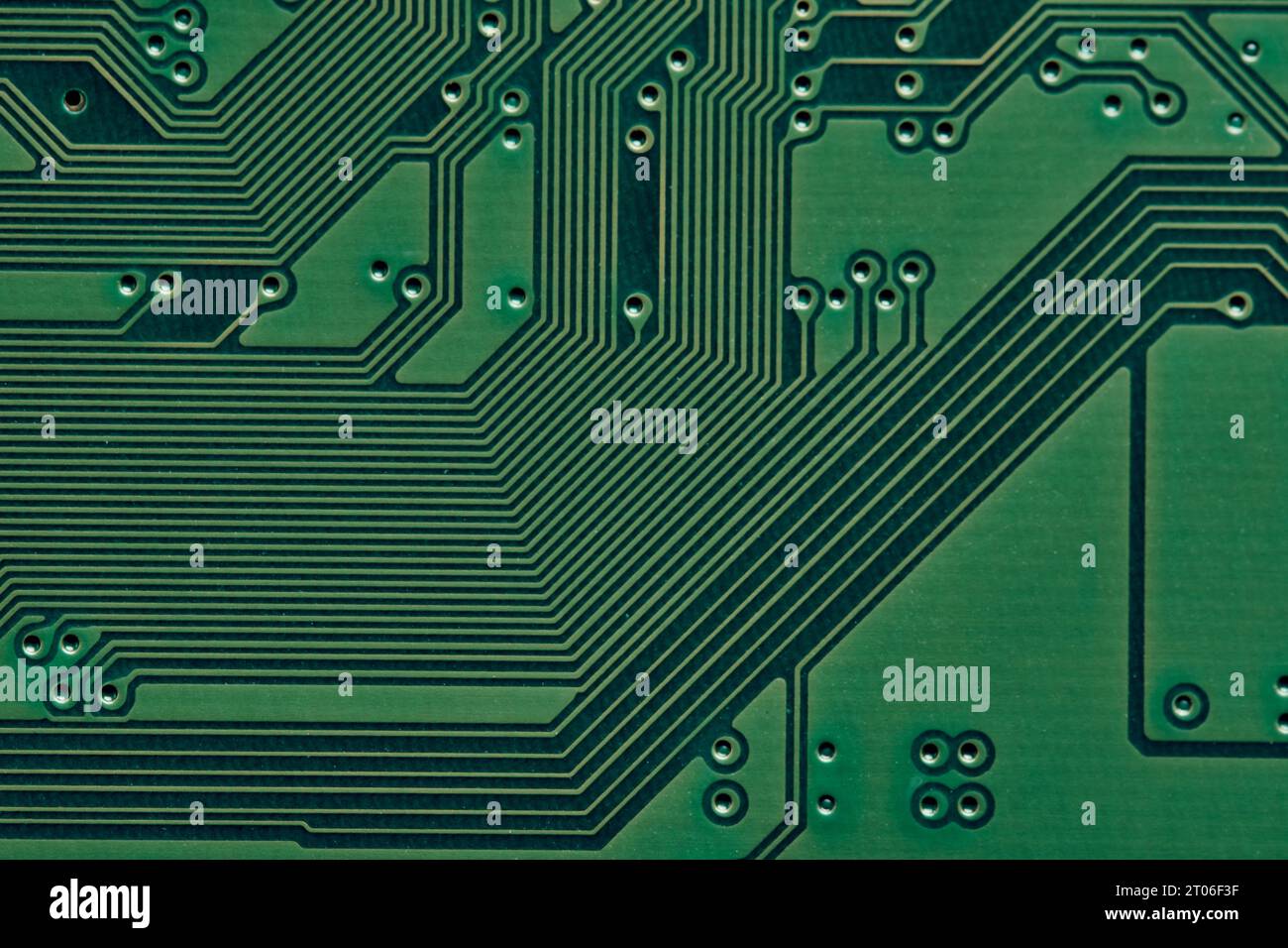 Motherboard.Computer electronic technologies.Fundamentals engineering network technologies Stock Photo