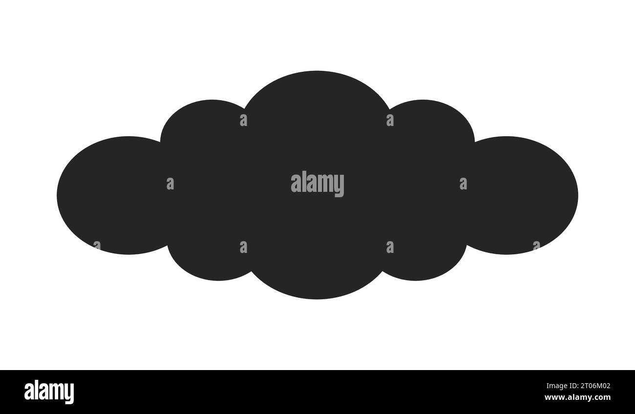 Single fluffy white cloud Cut Out Stock Images & Pictures - Alamy