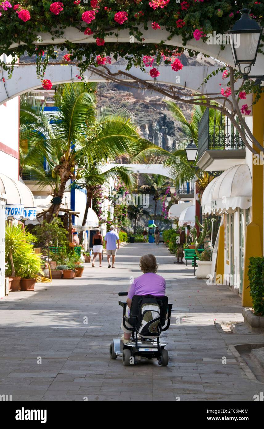 Mobility abroad electric wheelchair scooter rental hire hires stock