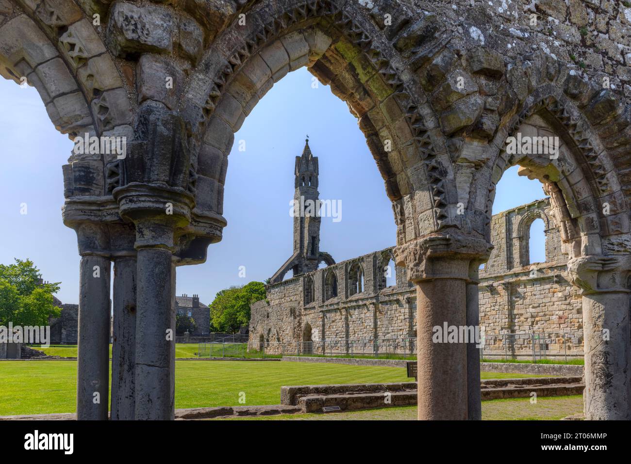 St Andrews in Fife, Scotland. Stock Photo