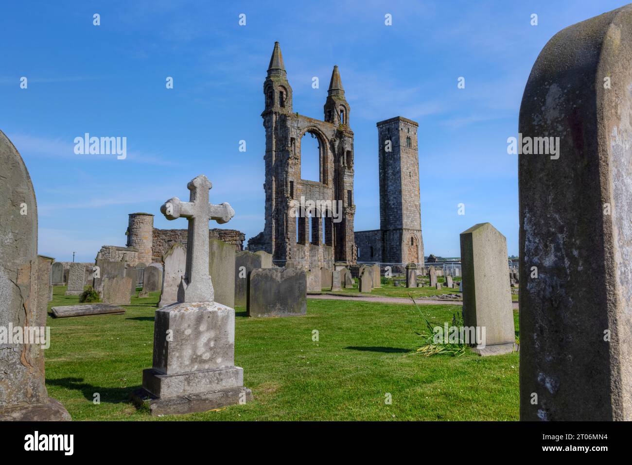 St Andrews in Fife, Scotland. Stock Photo