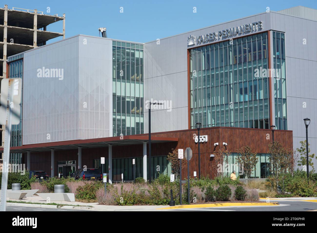 Springfield, VA, USA. 4th Oct, 2023. View of Kaiser Permanente as over